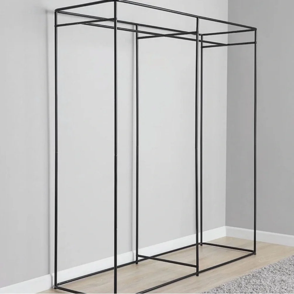 Mainstays Single Steel Tier Zippered Extra Wide Clothes Closet